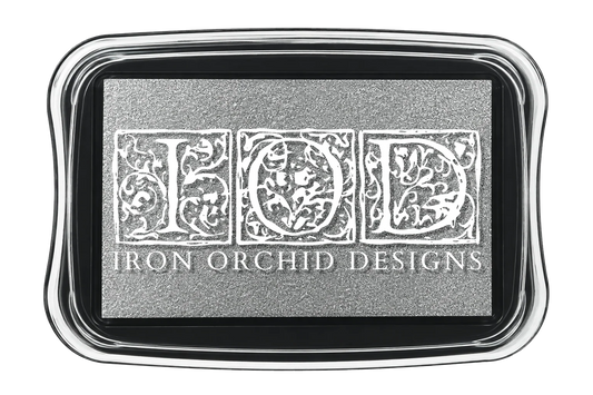 Silver Sparkle IOD Decor Ink Pad