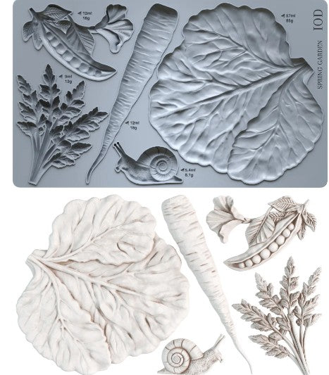 Spring Garden 6x10 IOD Mould