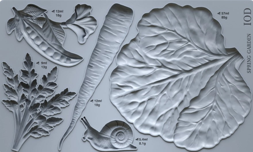 Spring Garden 6x10 IOD Mould