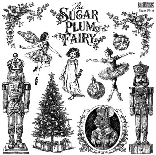 Sugar Plum 12x12 IOD Stamp™