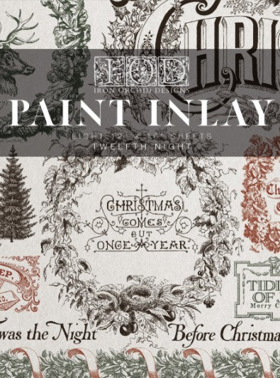 Twelfth Night IOD Paint Inlay 12x16 Pad™