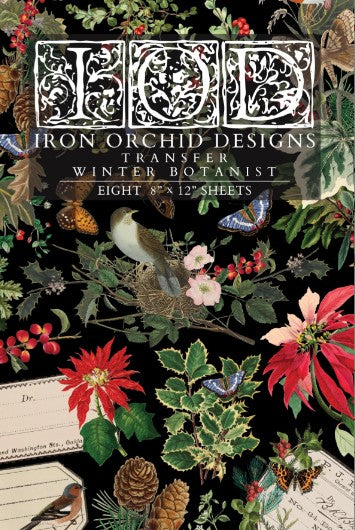 Winter Botanist IOD Transfer 8x12 Pad™