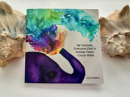 Everyone Else Is Already Taken - Gift Pack Of 6 Watercolor Greeting Cards