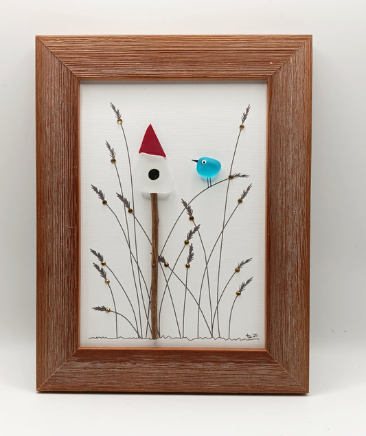 Bird in a Wheat Field