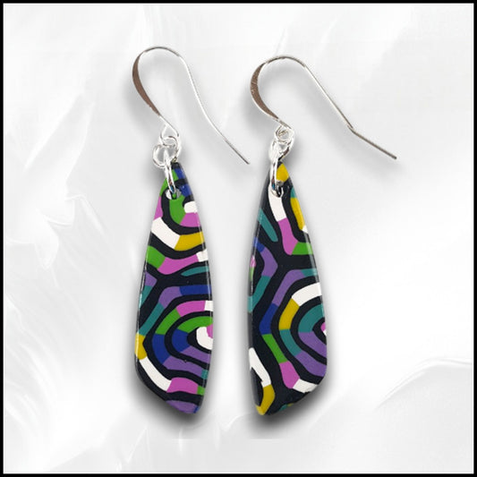 Polymer Clay Earrings - TEM823