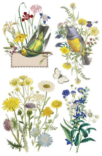 Flora Greca IOD Transfer 8x12 Pad