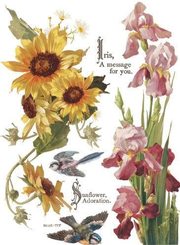 Flowers by the Poets IOD Transfer 12x16 Pad™