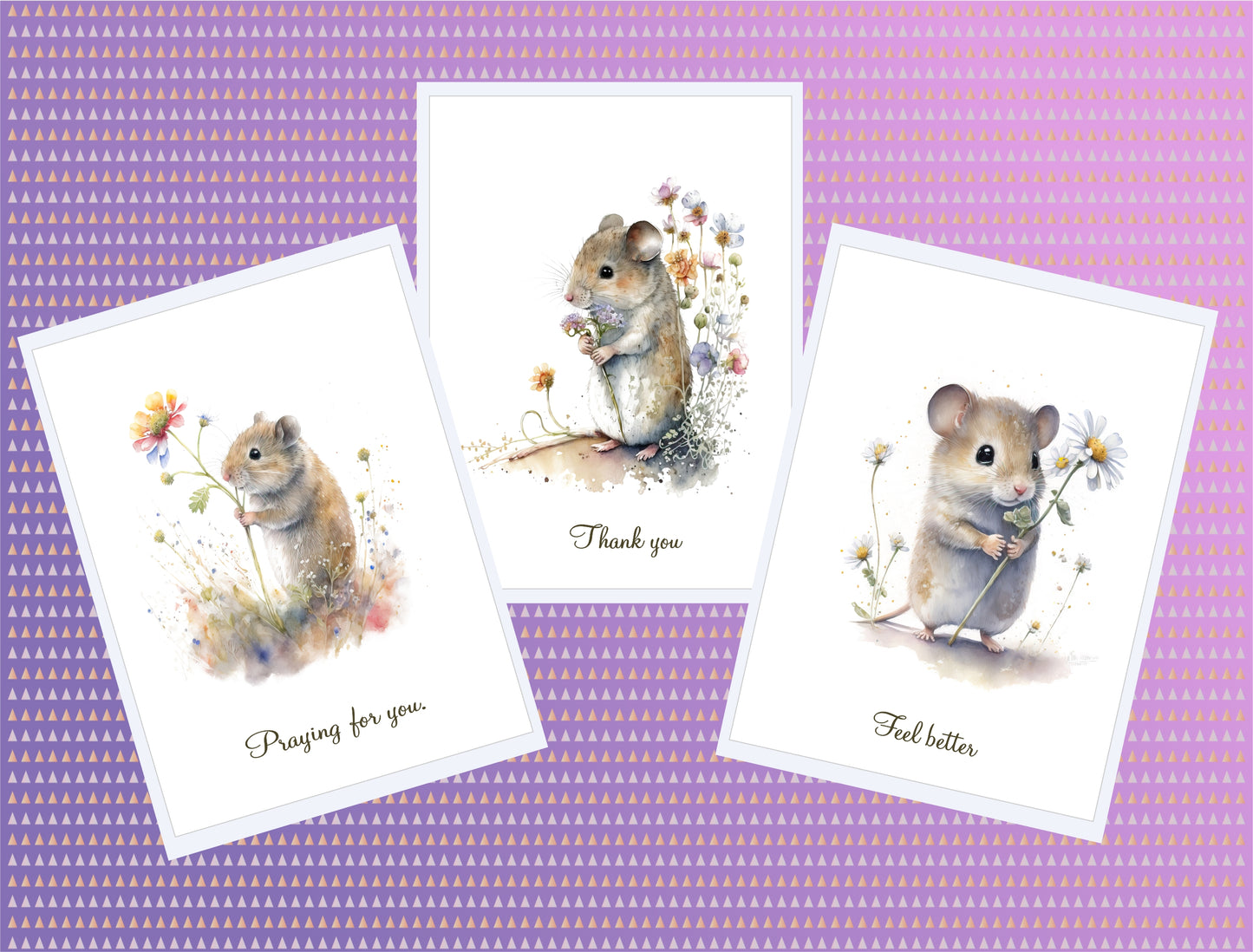 Mouse Notecards