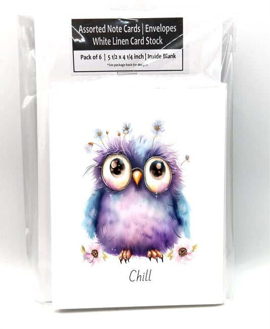 Quirky Birds Notecards