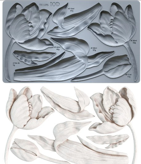 Tulips 6x10 IOD Mould