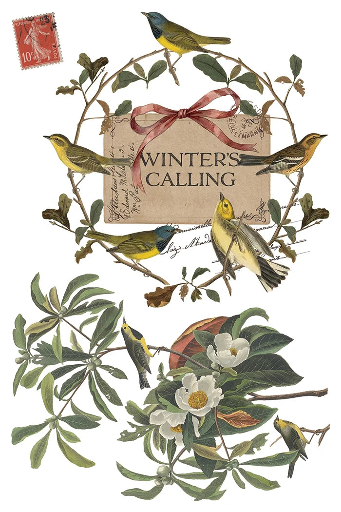 Winter’s Calling IOD Transfer 8x12 Pad™